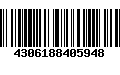 Código de Barras 4306188405948