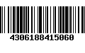 Código de Barras 4306188415060