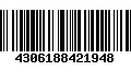 Código de Barras 4306188421948