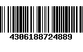 Código de Barras 4306188724889