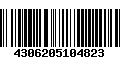 Código de Barras 4306205104823