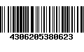 Código de Barras 4306205380623