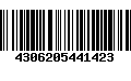 Código de Barras 4306205441423