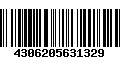 Código de Barras 4306205631329