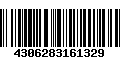 Código de Barras 4306283161329