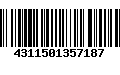 Código de Barras 4311501357187