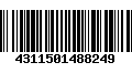 Código de Barras 4311501488249