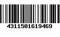 Código de Barras 4311501619469