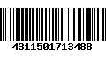 Código de Barras 4311501713488