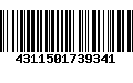 Código de Barras 4311501739341