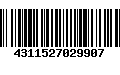 Código de Barras 4311527029907