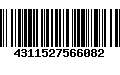 Código de Barras 4311527566082