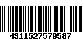 Código de Barras 4311527579587