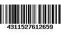 Código de Barras 4311527612659