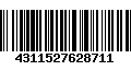 Código de Barras 4311527628711