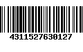 Código de Barras 4311527630127