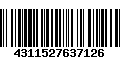 Código de Barras 4311527637126