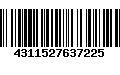 Código de Barras 4311527637225