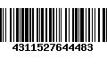 Código de Barras 4311527644483