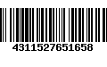 Código de Barras 4311527651658