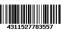 Código de Barras 4311527783557