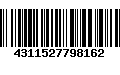 Código de Barras 4311527798162