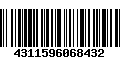 Código de Barras 4311596068432