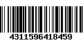 Código de Barras 4311596418459