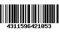 Código de Barras 4311596421053