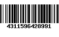 Código de Barras 4311596428991