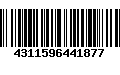 Código de Barras 4311596441877