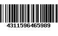 Código de Barras 4311596465989