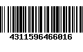 Código de Barras 4311596466016