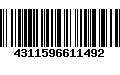 Código de Barras 4311596611492