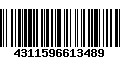 Código de Barras 4311596613489