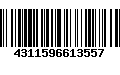 Código de Barras 4311596613557