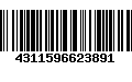 Código de Barras 4311596623891