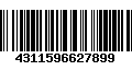 Código de Barras 4311596627899