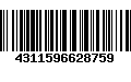 Código de Barras 4311596628759