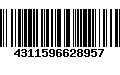 Código de Barras 4311596628957