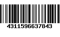 Código de Barras 4311596637843