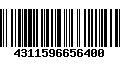 Código de Barras 4311596656400