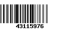 Código de Barras 43115976