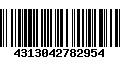 Código de Barras 4313042782954