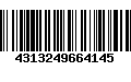 Código de Barras 4313249664145