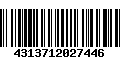 Código de Barras 4313712027446