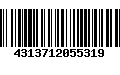 Código de Barras 4313712055319