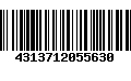 Código de Barras 4313712055630