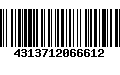 Código de Barras 4313712066612