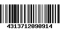 Código de Barras 4313712090914